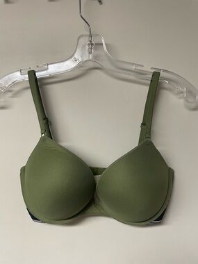 Victoria's Secret Olive Green push up  Bra 34DD